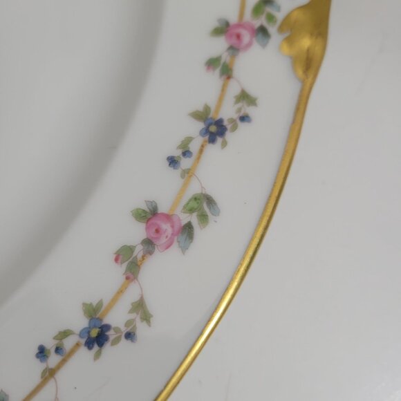Vintage Limoges Double Handled Cake Platter or Serving Platter - Picture 4 of 6